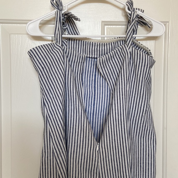 EN CREME stripe dress size large - Picture 7 of 8